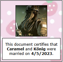 Marriage Certificate
